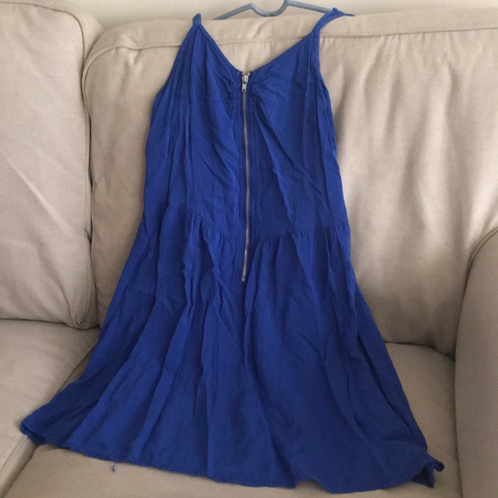 Blue dress